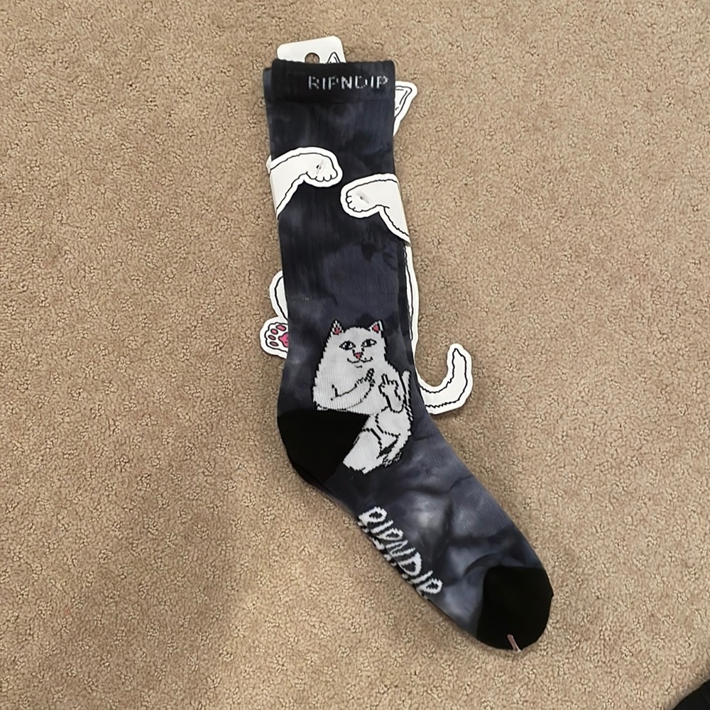 Ripndip tie die socks